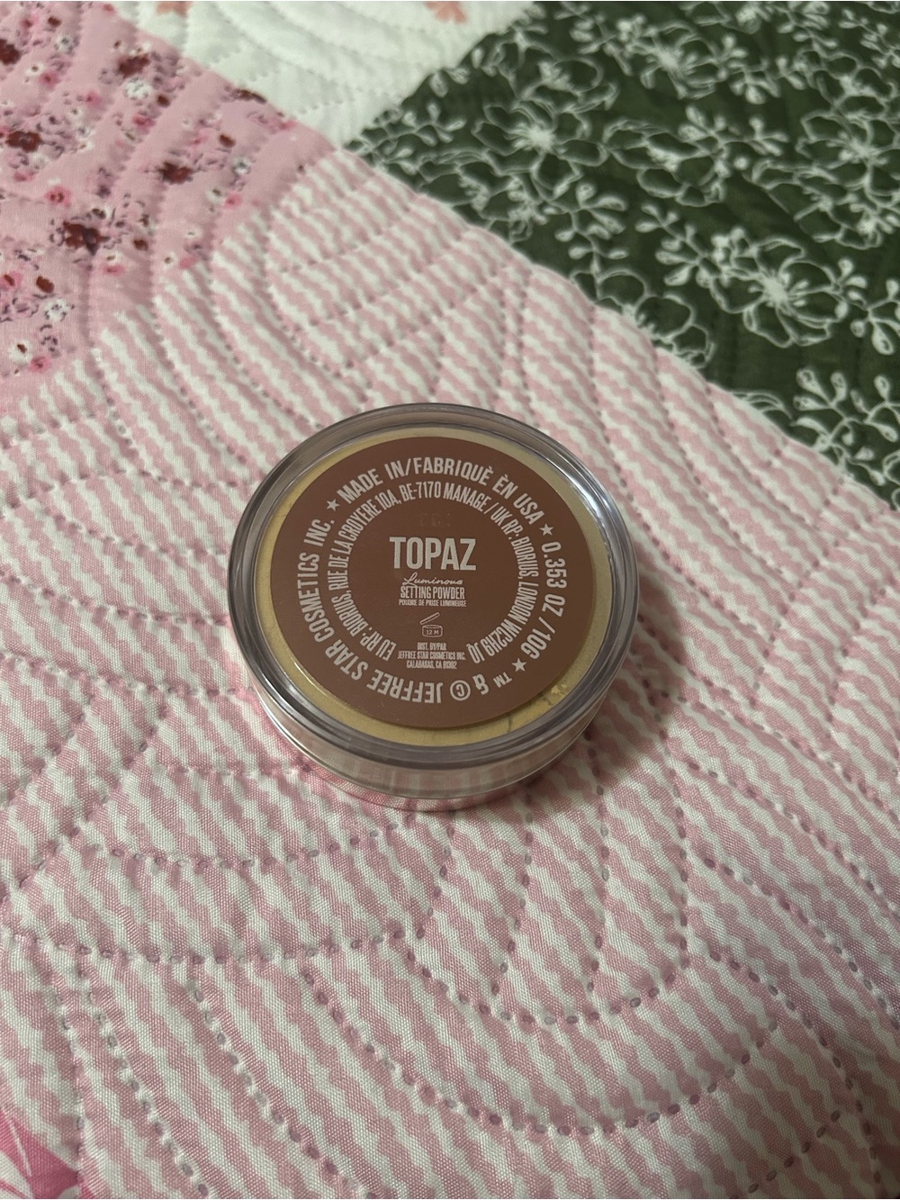Magic Star Luminous Setting Powder- Topaz - Picture 2 of 3